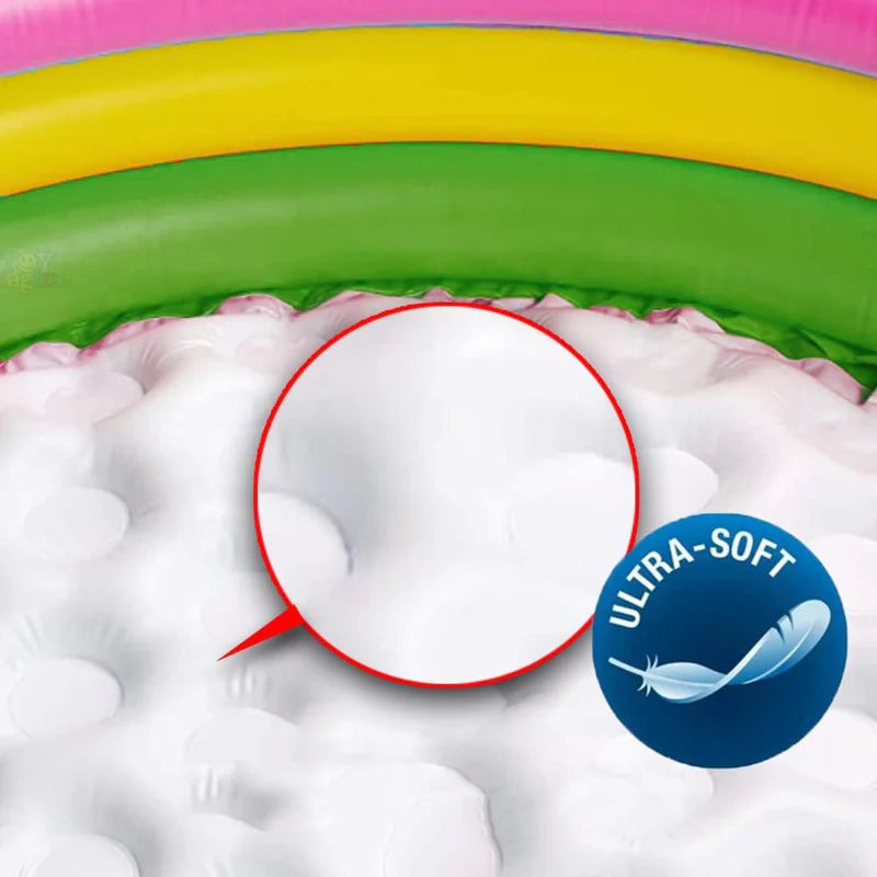 4 FT ROUND SHAPE PORTABLE INFLATABLE & FOLDABLE SWIMMING POOL OUTDOOR & INDOOR WATER SWIMMING POOL FOR KIDS & ADULTS