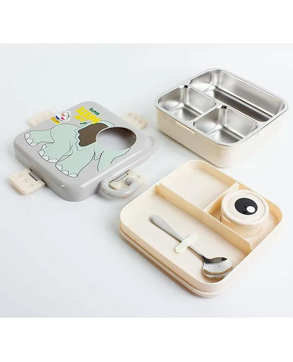 Elephant Eye - Spill Free Steel Lunch Box