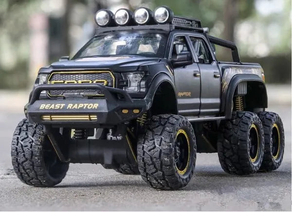 Beast Ford Raptor Scale Model Diecast Metalcar - All Size