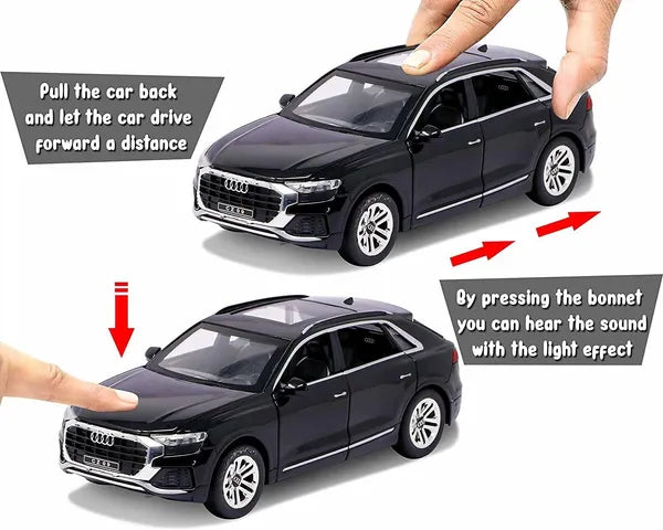 Audi Q8 Scale Model Diecast Metalcar - All Size