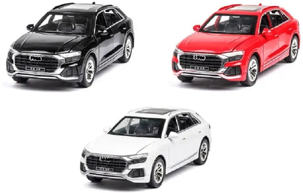 Audi Q8 Scale Model Diecast Metalcar - All Size