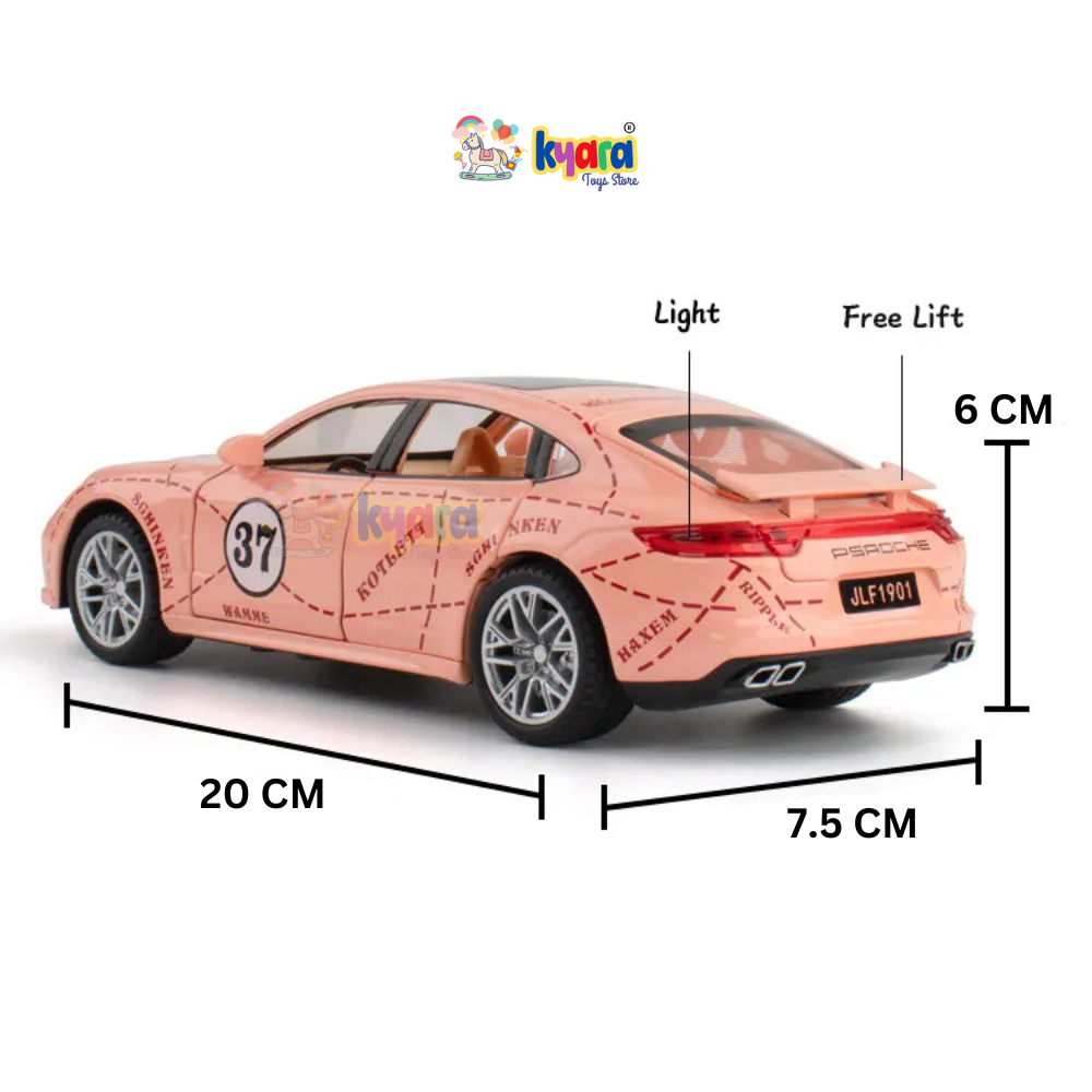 Porsche Panamera Racing Scale Model Diecast Metalcar - All Size