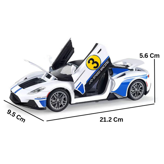 Maserati Mc20 Scale Model Diecast Metalcar - All Size