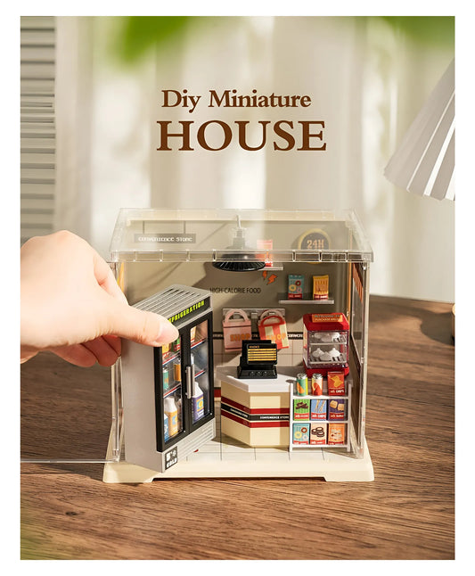 DIY Miniature Convenience Store House Kit