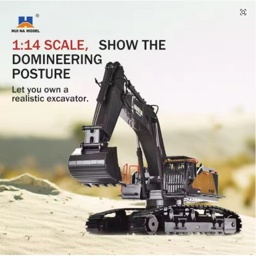 Huina 1592 1:14 Remote Control Excavator