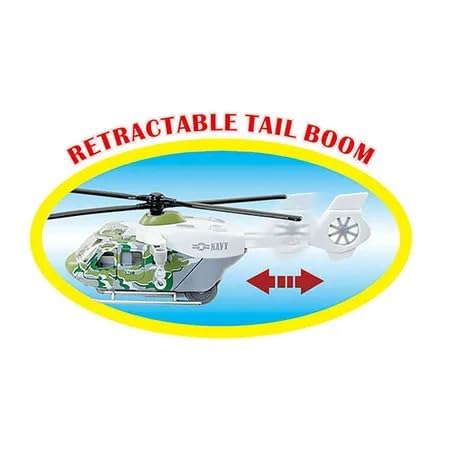 RESCUE HELICOPTER TOYS,BUMP AND GO ACTION,PULL BACK DIE CAST MODEL WITH LIGHTS & SOUNDS, AIRCRAFT VEHICLES GIFT FOR KIDS TODDLER BOYS-COLORS AS PER STOCK