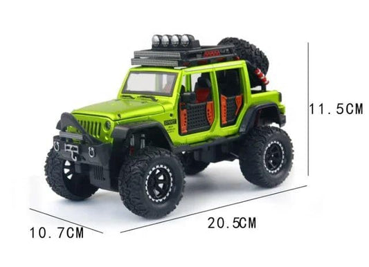 off-road Rock Climber Jeep vehicle 1:24 Diecast Scale Model