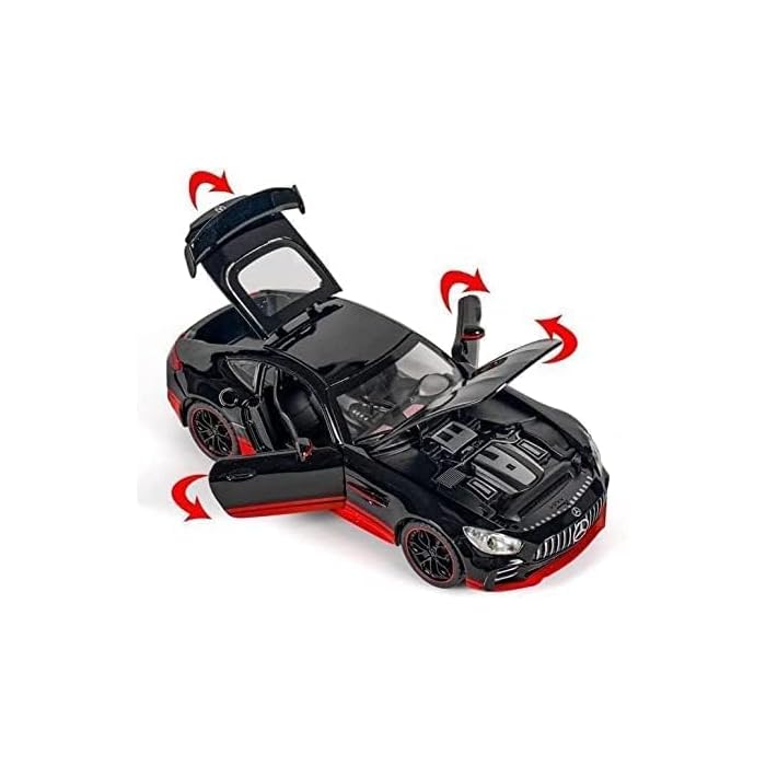 Mercedes Benz Amg Gtr Scale Model Diecast Metalcar - All Size