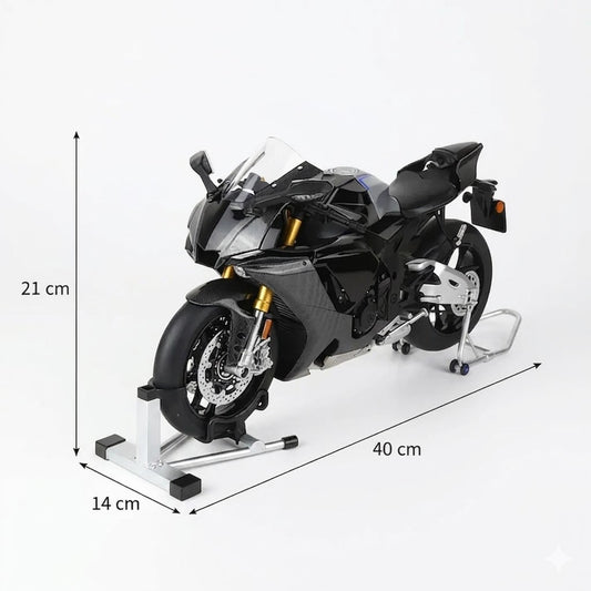 F3 YAMAHA R1M Smoke 1:6 Diecast Alloy Model Bike