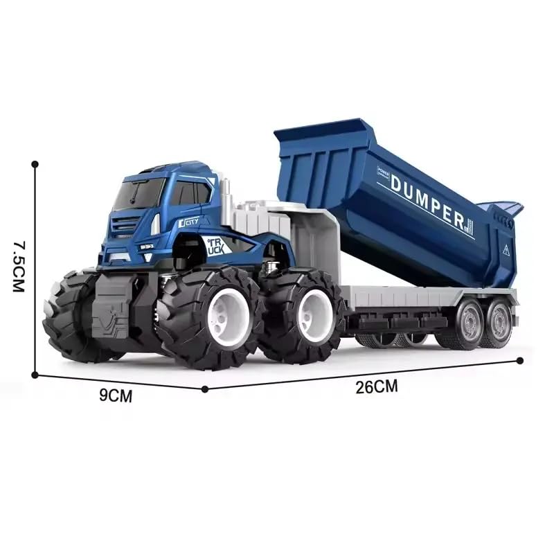 KYARA TOYS 1:24 Scale Diecast Dumper Truck