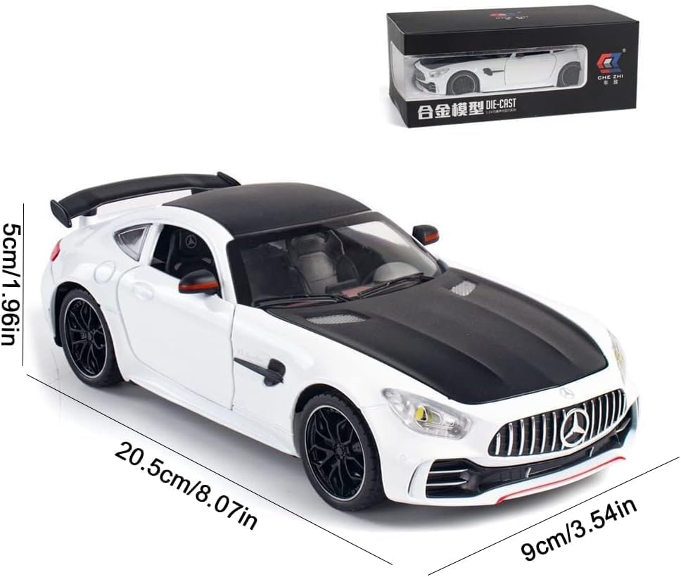 Mercedes Benz Amg Gtr Scale Model Diecast Metalcar - All Size
