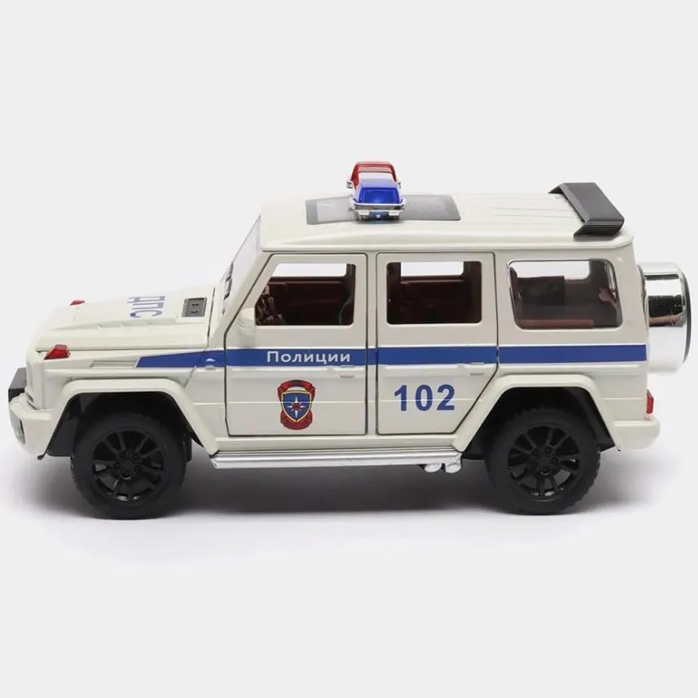 Mercedes-Benz G-Wagon Brabus police 1:24 diecast scale model car