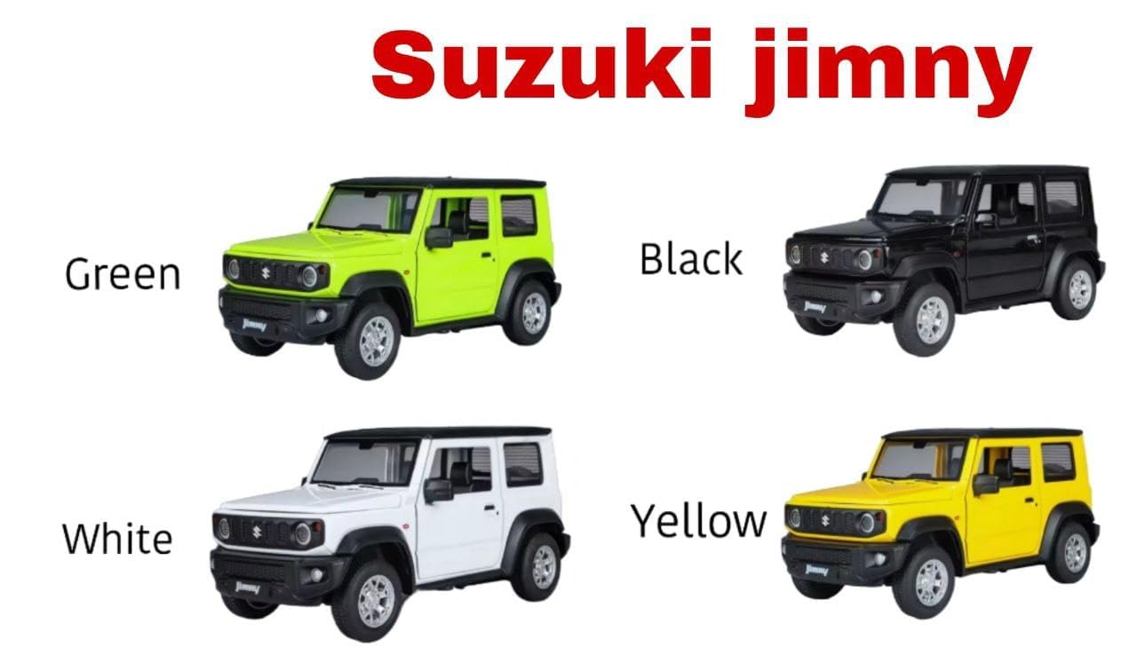 Suzuki Jimny 1:24 Diecast Scale Model Car