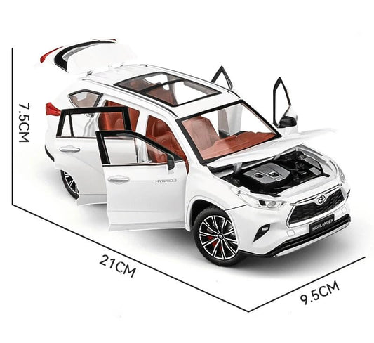 Toyota Highlander 1:24 Diecast Scale Model Car