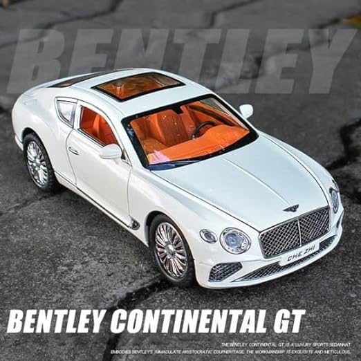 Bentley Continental Gt Scale Model Diecast Metalcar - All Size