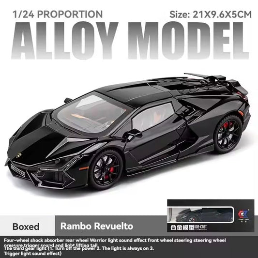 Lamborghini Revuelto 1:24 Scale Model Diecast Metalcar
