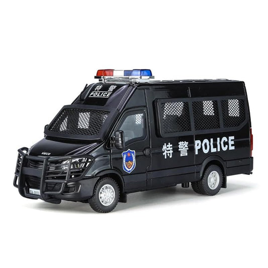 Iveco Police Van 1:24 Diecast Scale Model