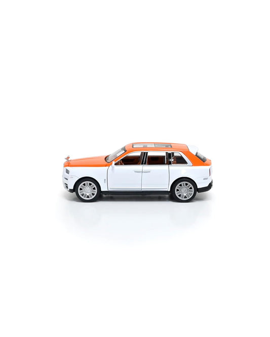 Rolls Royce Cullinan Orange Scale Model Diecast Metalcar - All Size