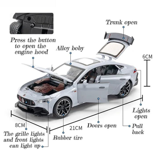 Mercedes Benz Brabus Rocket 900 AMG 1:24 Diecast Scale Model Car