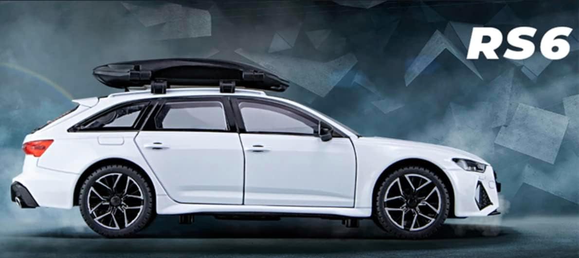 Audi Rs6 Scale Model Diecast Metalcar - All Size