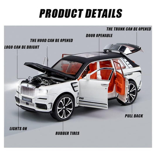 Rolls Royce Cullinan Masory 1:24 Diecast Scale Model Car