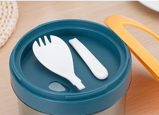 Microwave Safe Insulated Bento Box, Single Layer Stainless Steel Lunch Box