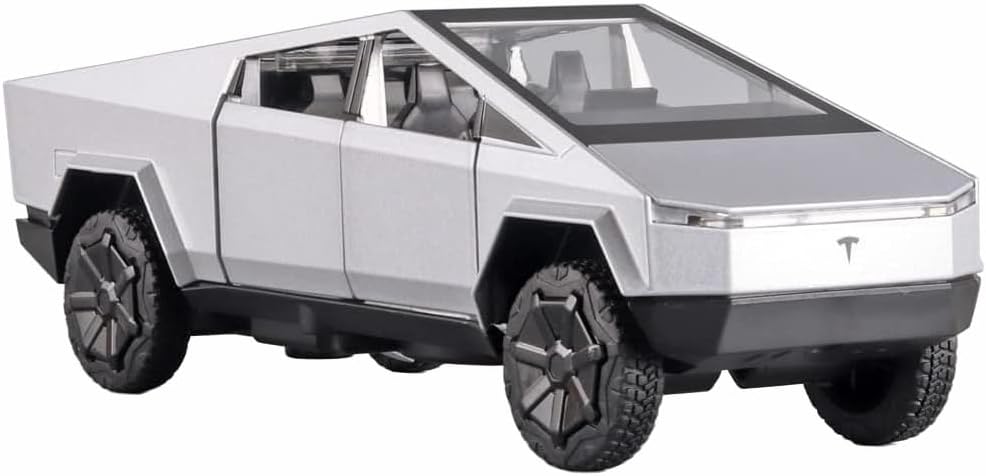 Tesla Cybertruck Scale Model Diecast Metalcar - All Size