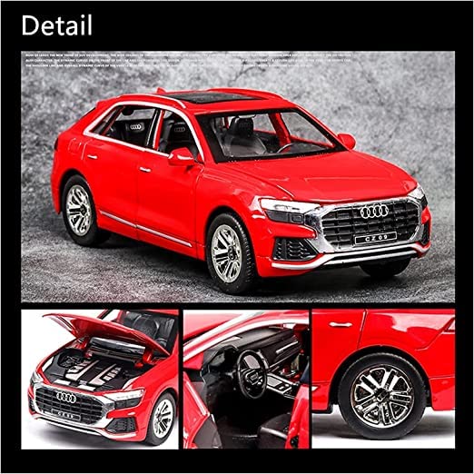 Audi Q8 Scale Model Diecast Metalcar - All Size