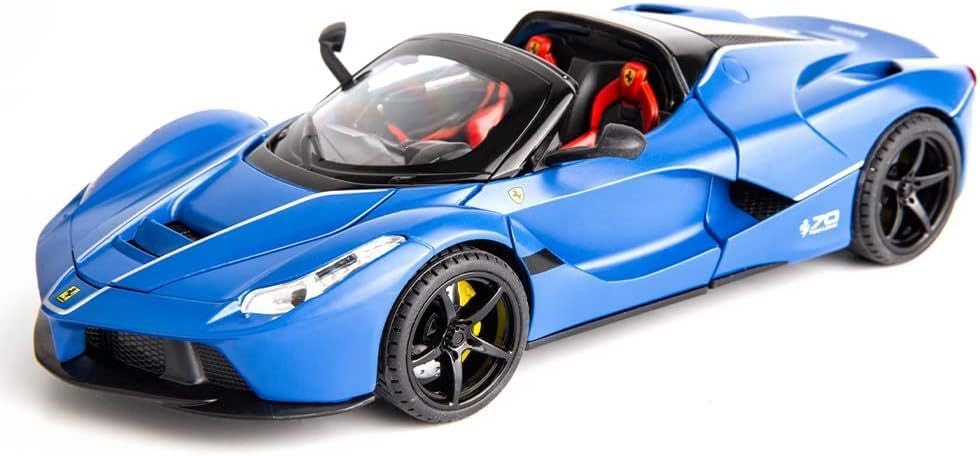 Big Size 1:24 Ferrari Rafa Roadster Sports Car Scale Model Diecast Metal Car