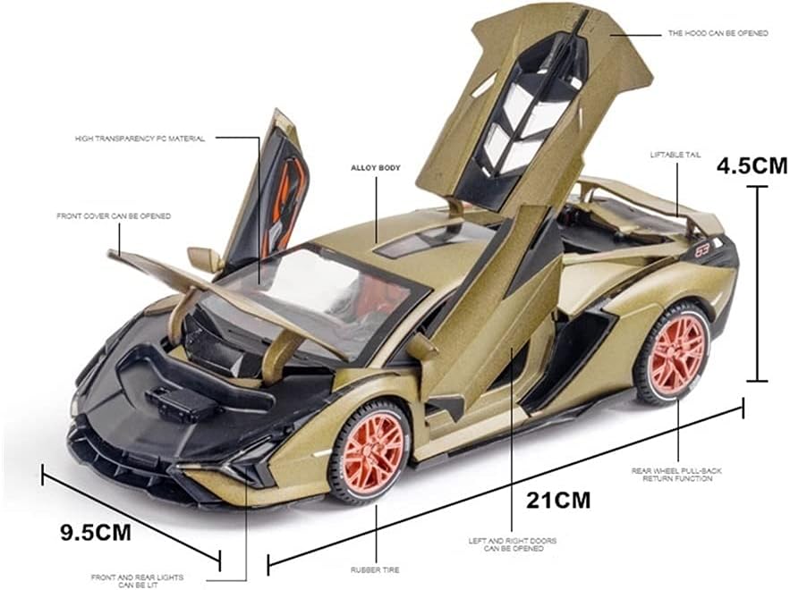 Lamborghini Sian 1:24 diecast scale model car collectible