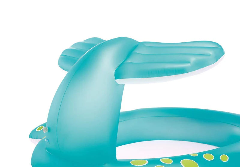 6.6 FT WHALE THEME PORTABLE INFLATABLE & FOLDABLE SWIMMING POOL OUTDOOR & INDOOR WATER SWIMMING POOL FOR KIDS & ADULTS