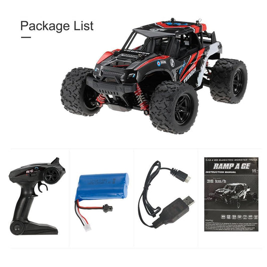 HS18312 Model 1/18 Scale High-Speed Remote Control Monster Truck