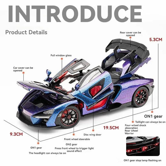 McLaren Senna 1:24 Diecast Scale Model Car