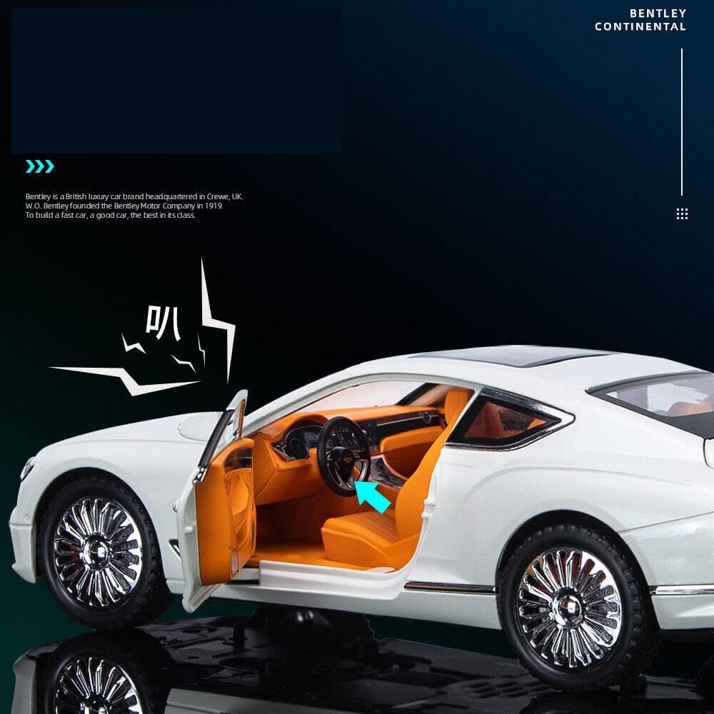 Bentley Continental Gt Scale Model Diecast Metalcar - All Size
