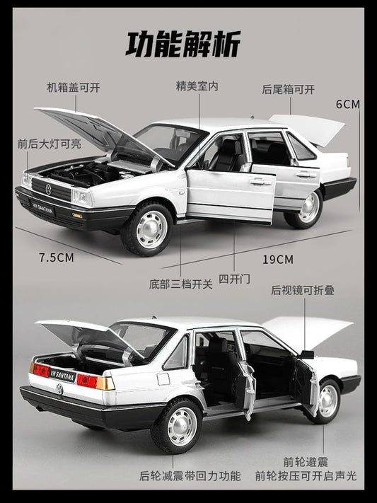 VOLKSWAGEN SANTANA 1:24 Diecast Scale Model Car