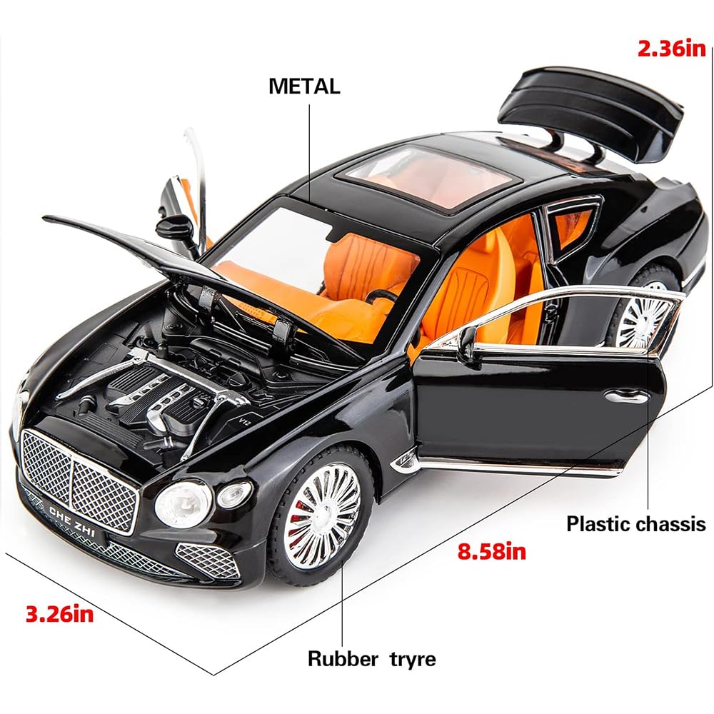 Bentley Continental Gt Scale Model Diecast Metalcar - All Size