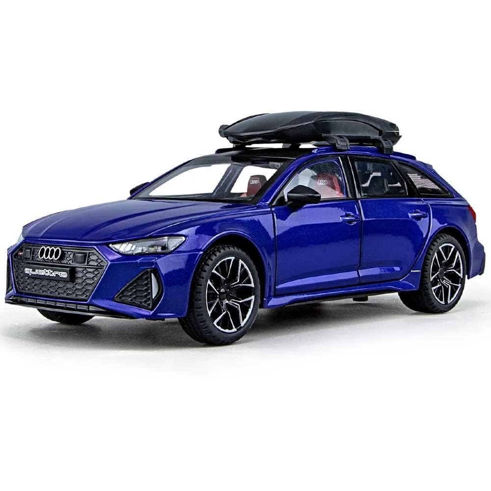 Audi Rs6 Scale Model Diecast Metalcar - All Size