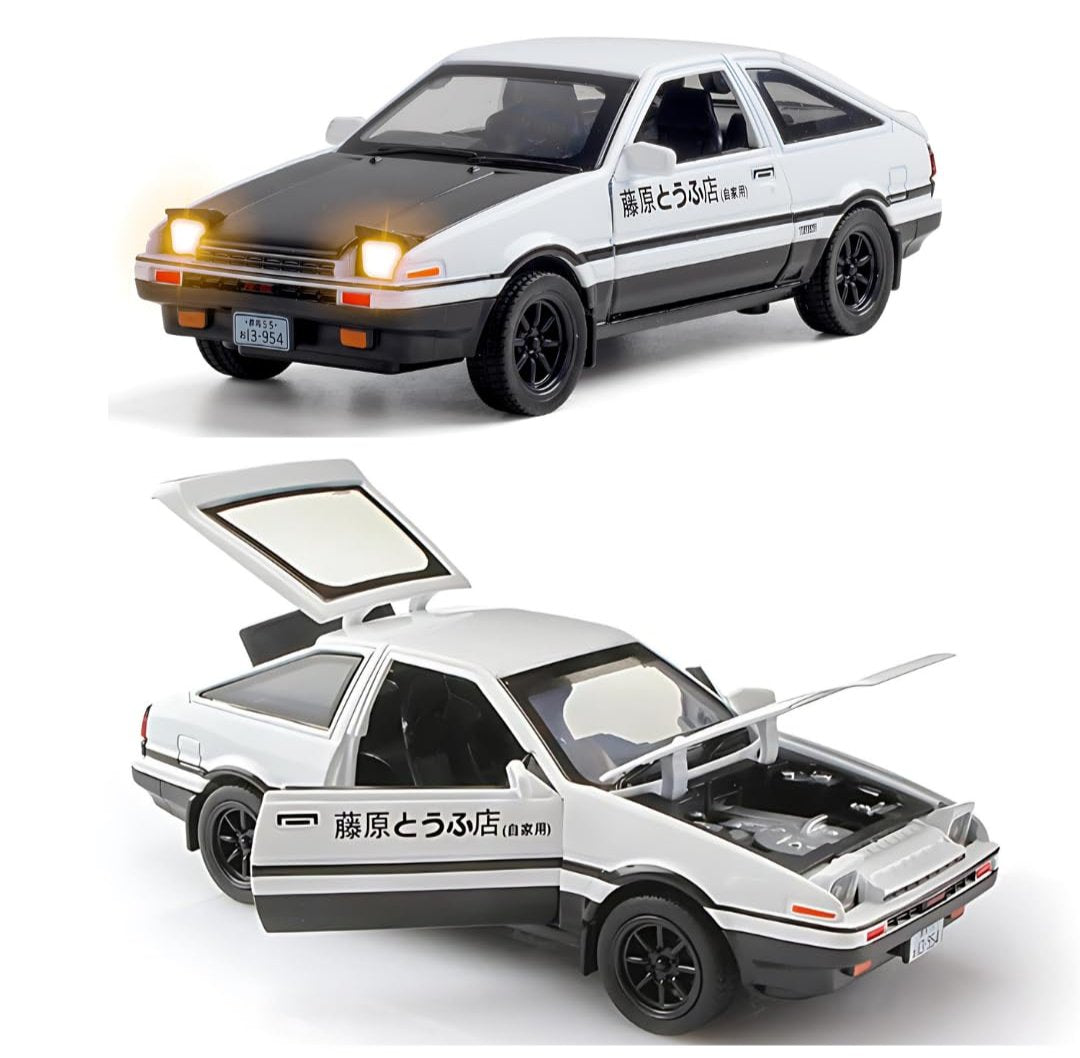 Toyota Ae-86 Scale Model Diecast Metalcar - All Size