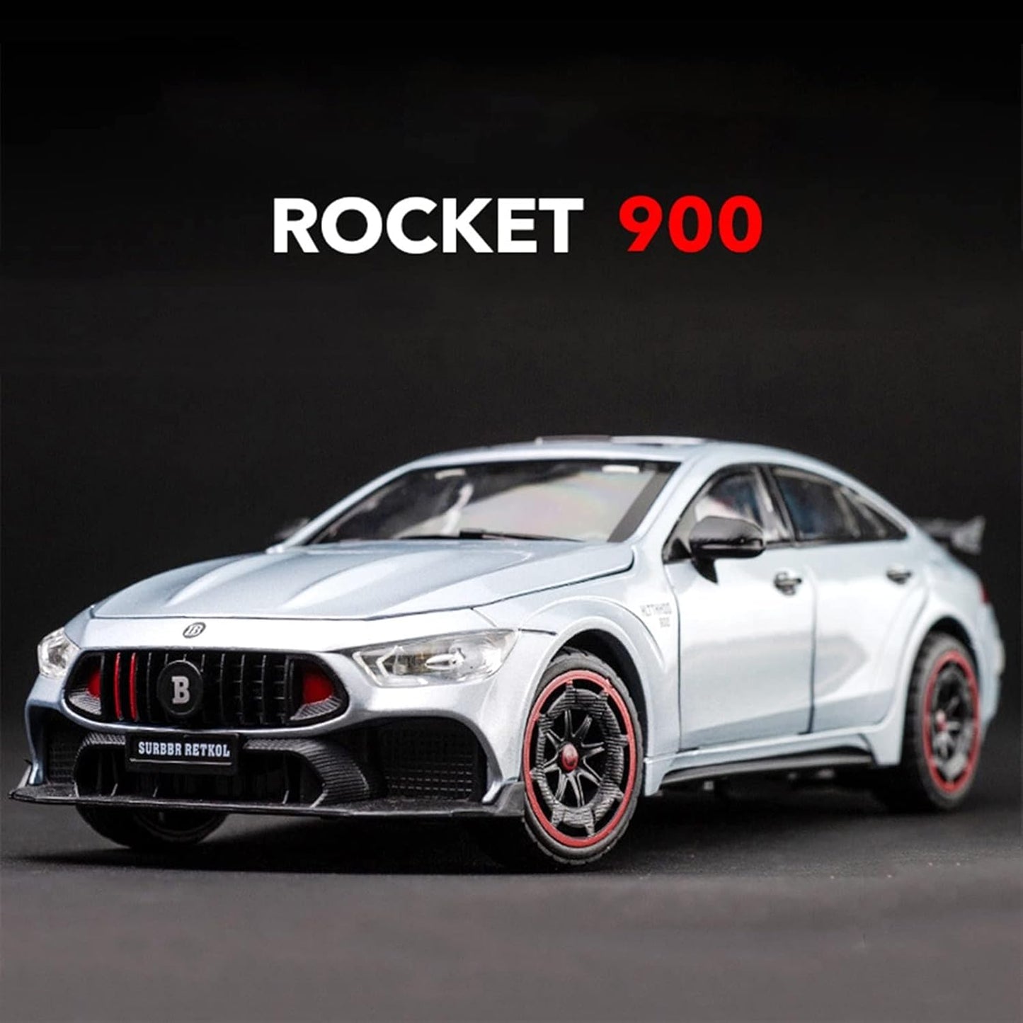 Mercedes Brabus Amg Rocket 900 Scale Model Diecast Metalcar - All Size