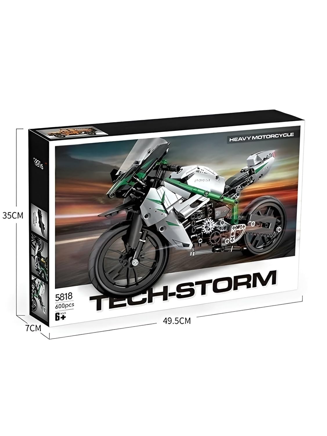 Building Blocks Motorcycle Set (5818)