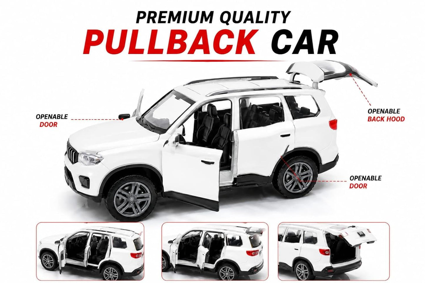 Mahindra Scorpio N SUV Diecast Scale Model Car