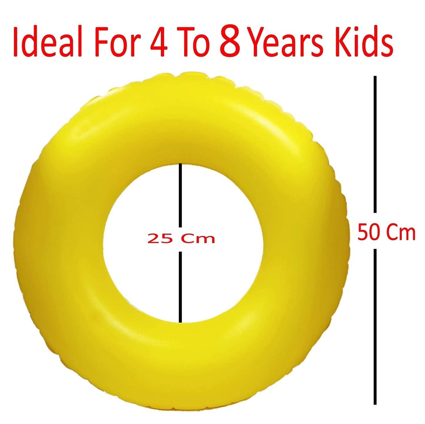 SWIM RING TUBE PORTABLE INFLATABLE & FOLDABLE SWIMMING TUBE OUTDOOR & INDOOR WATER SWIMMING TUBE FOR KIDS & ADULTS