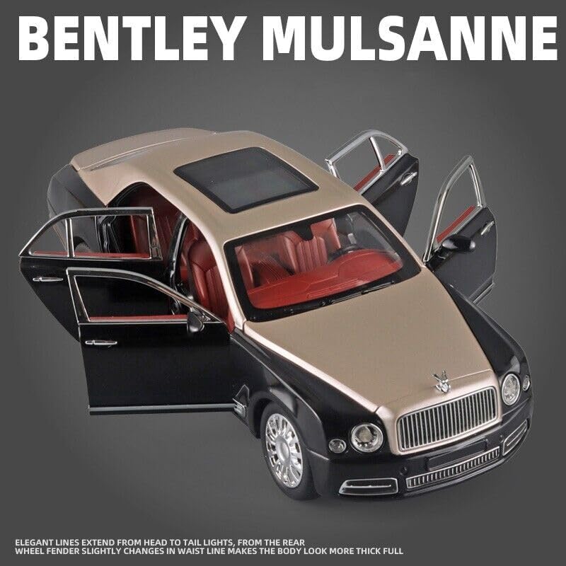 Bentley Mulsanne Scale Model Diecast Metalcar - All Size