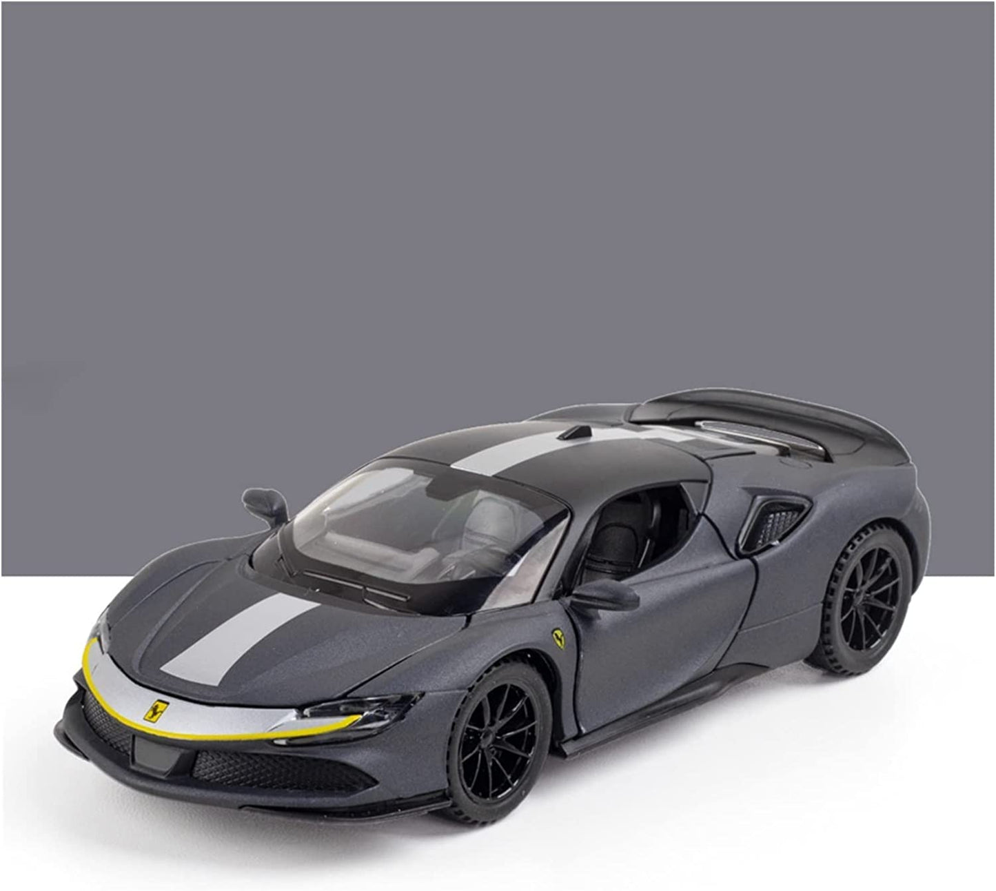 Ferrari Sf90 Scale Model Diecast Metalcar - All Size