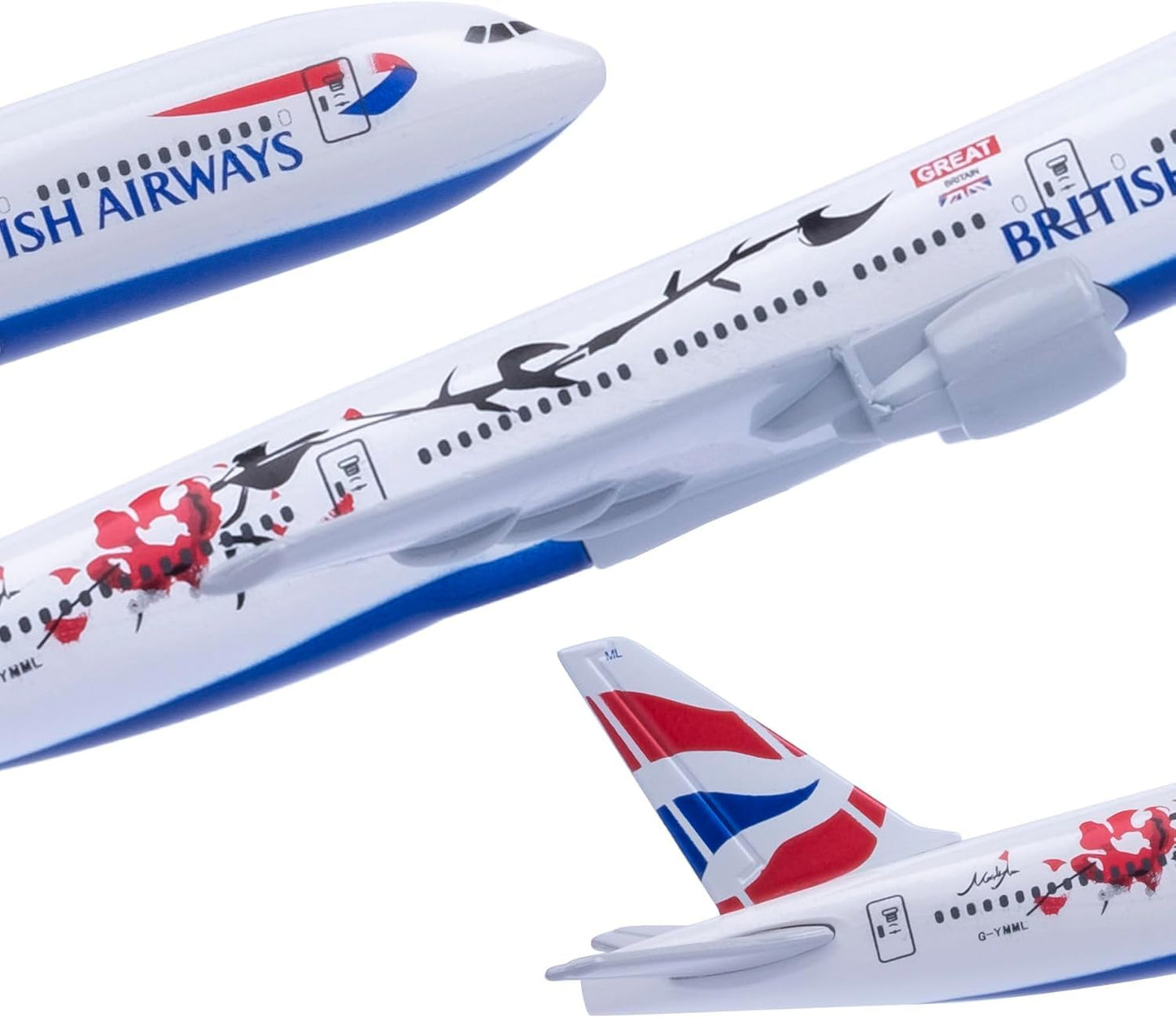 British Airways Airline B777 16CM 1:400 Diecast Scale Model