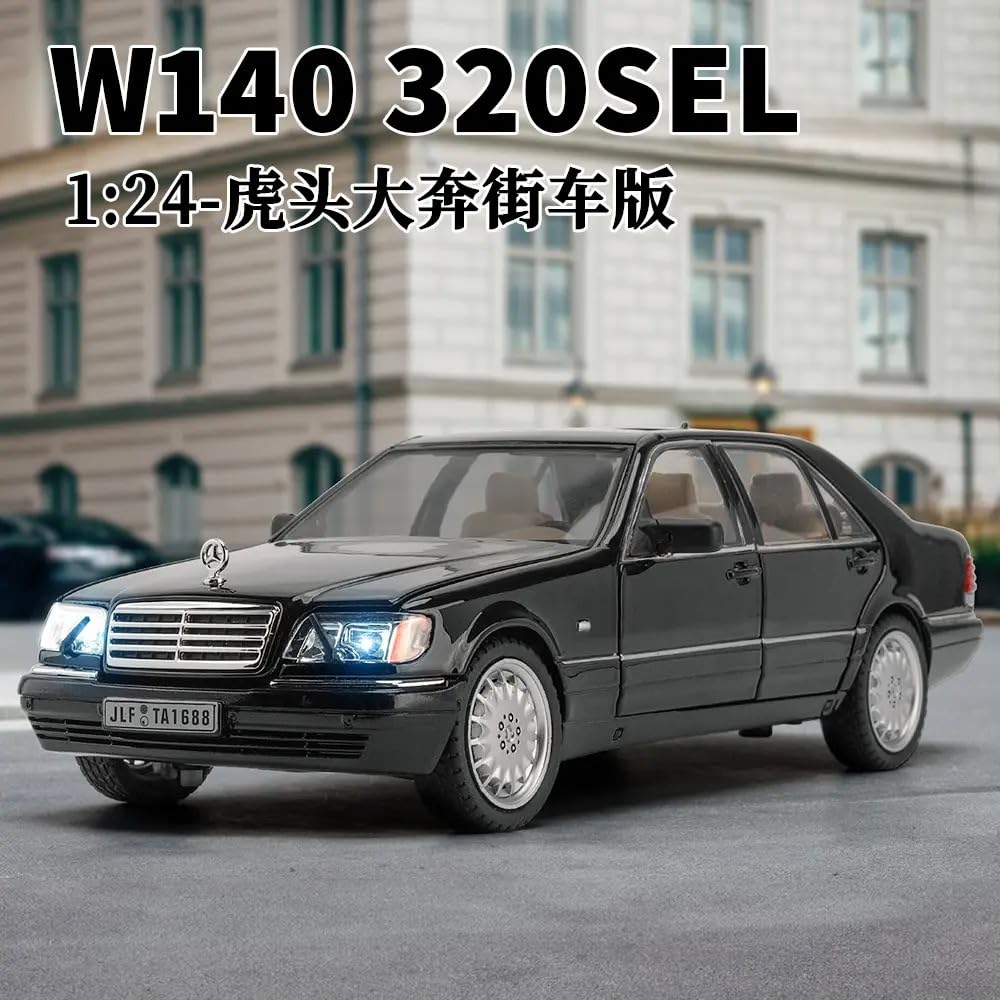 Mercedes-benz W140 320sel Scale Model Diecast Metalcar