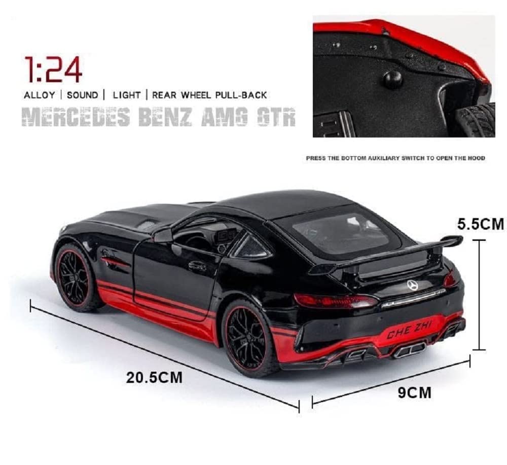 Mercedes Benz Amg Gtr Scale Model Diecast Metalcar - All Size