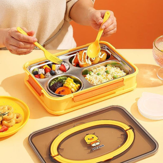 Stainless-Steel Benduck Bento Lunch Box with 4 compartments