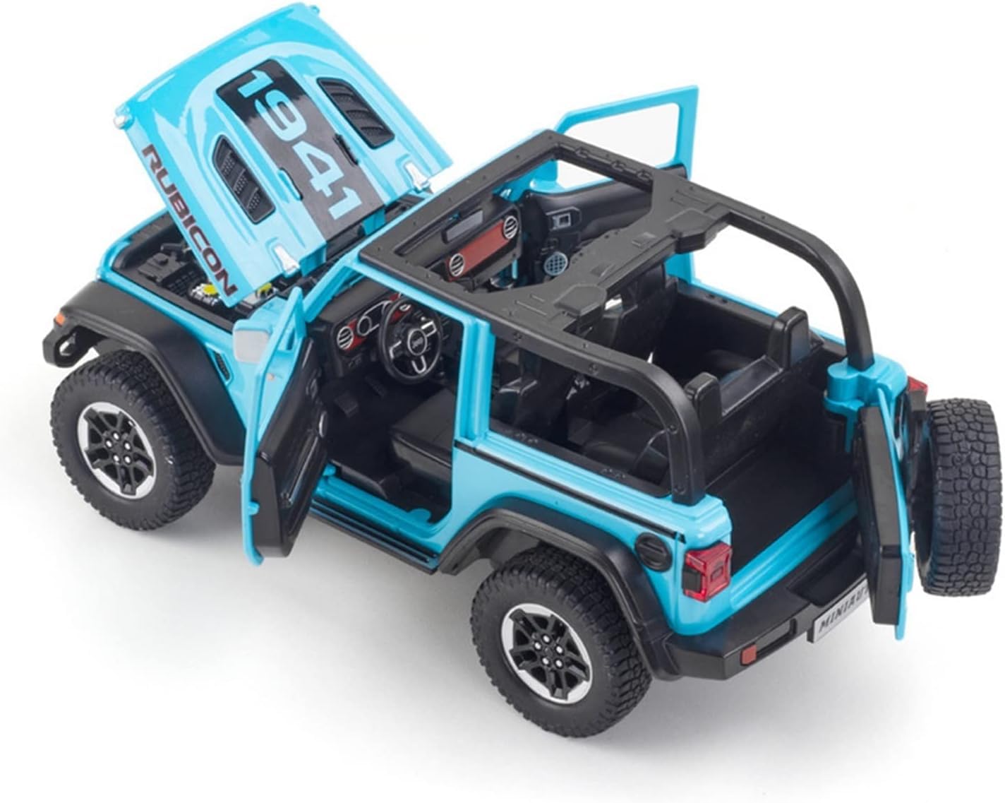 Wrangler Rubicon Thar Jeep Scale Model Diecast Metalcar - All Size