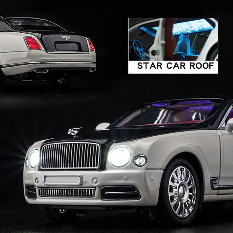 Bentley Mulsanne Scale Model Diecast Metalcar - All Size